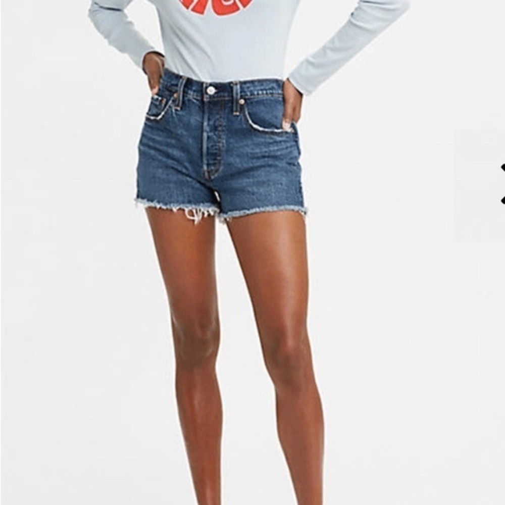 Levi's 501 Classic Blue Jean Woman’s Shorts